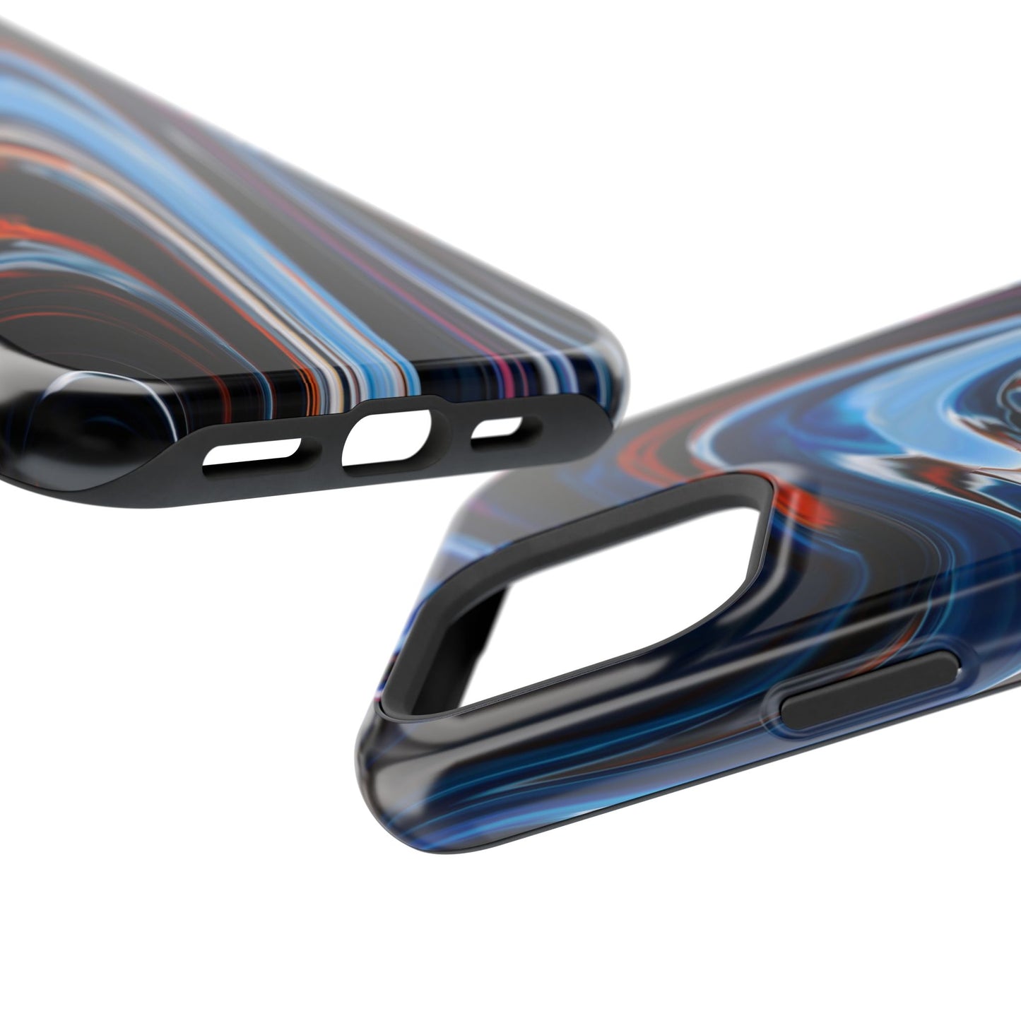 Vibrant Swirl Energy Phone Case – MagSafe Compatible for iPhone & Samsung Galaxy