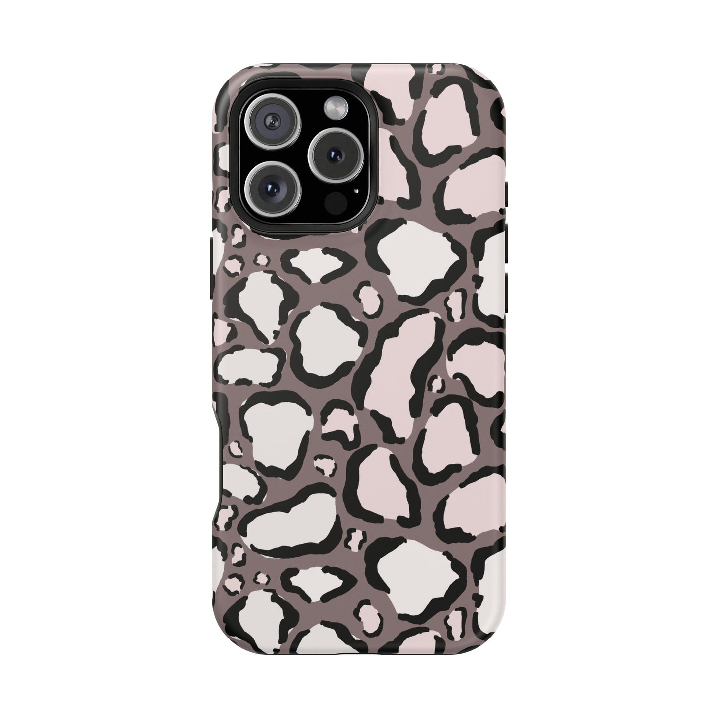 Chic Leopard Print Phone Case – MagSafe Compatible for iPhone & Samsung Galaxy