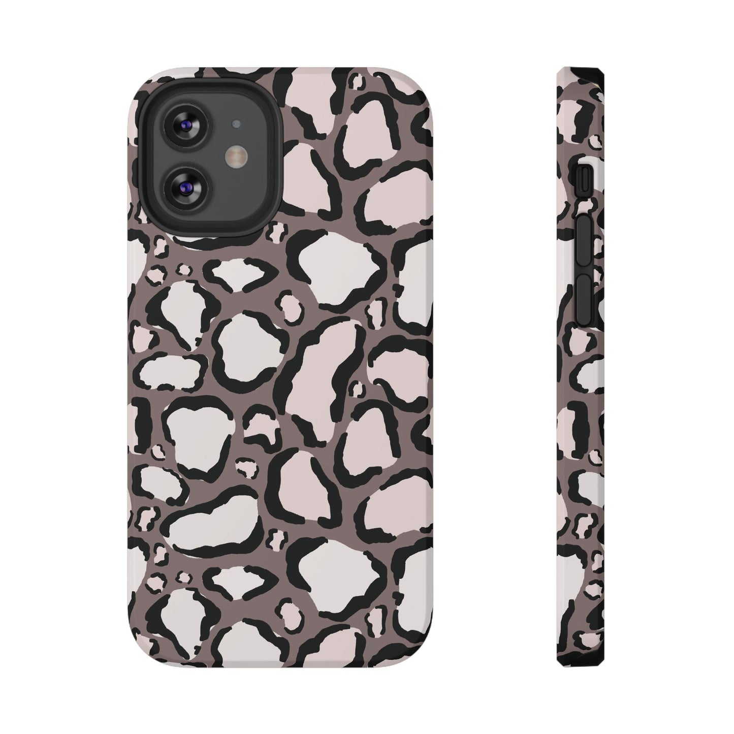Chic Leopard Print Phone Case – MagSafe Compatible for iPhone & Samsung Galaxy