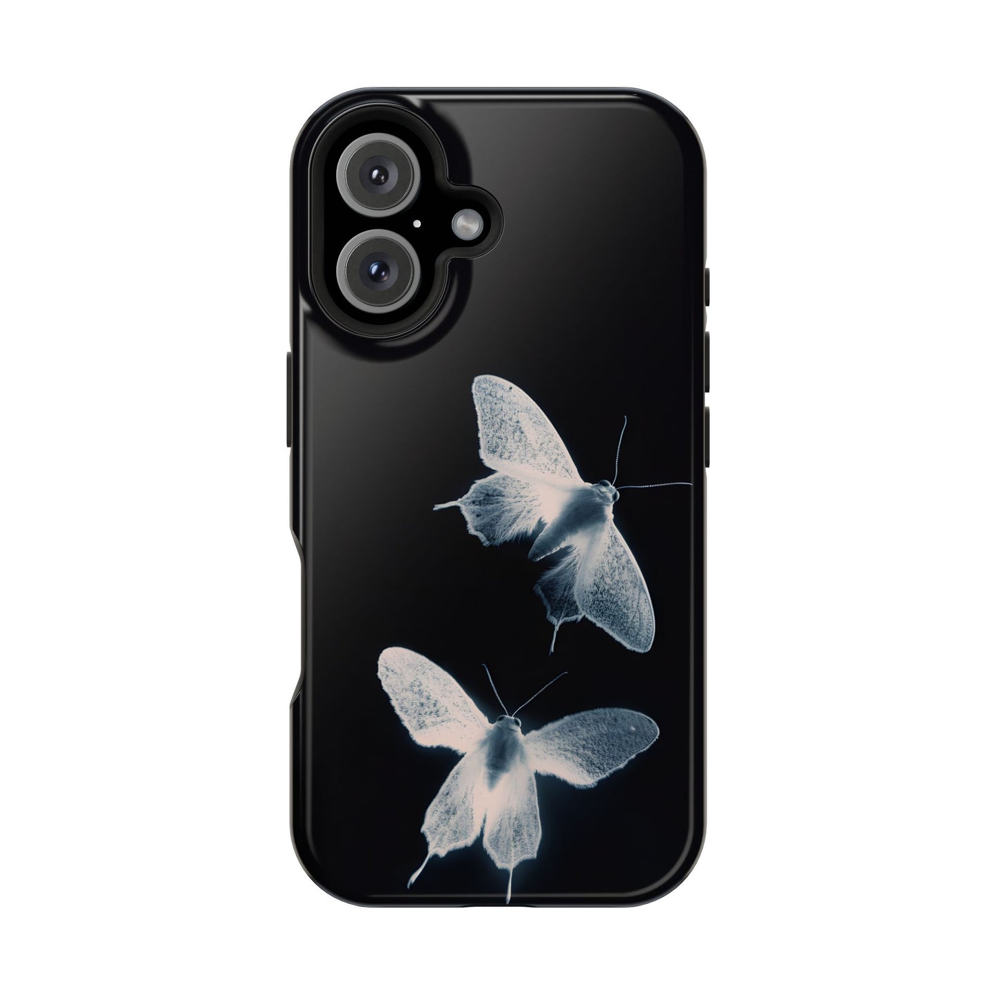 Ethereal Moth Dark Aesthetic Phone Case – MagSafe Compatible for iPhone & Samsung Galaxy