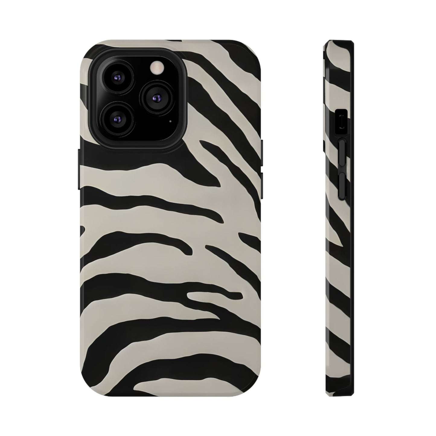 Classic Zebra Stripes Phone Case – MagSafe Compatible for iPhone & Samsung Galaxy