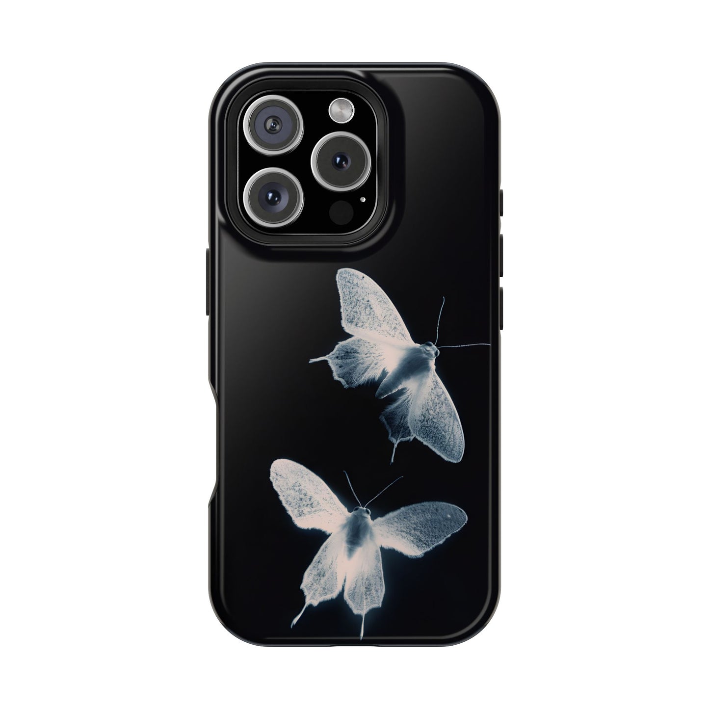 Ethereal Moth Dark Aesthetic Phone Case – MagSafe Compatible for iPhone & Samsung Galaxy