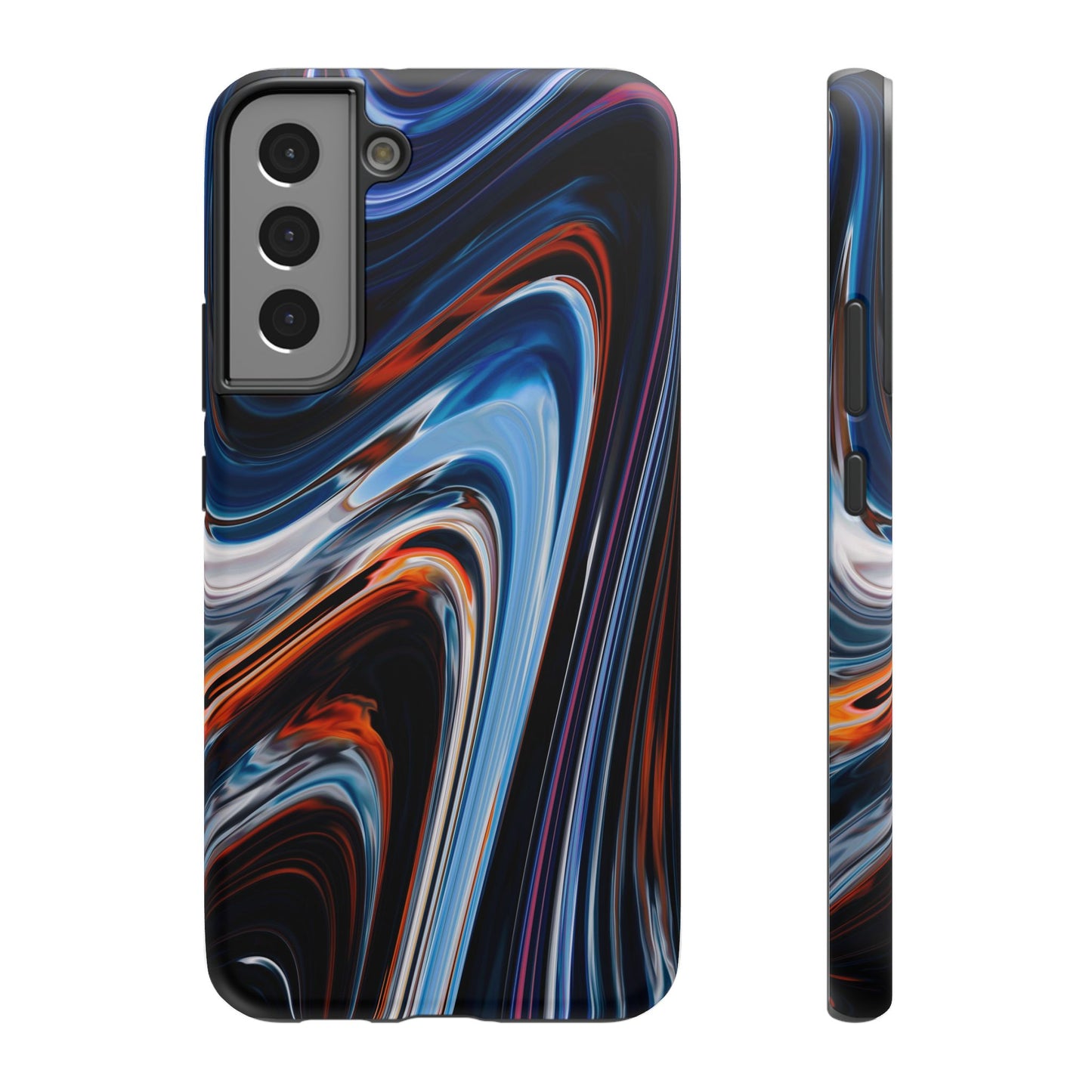 Vibrant Swirl Energy Phone Case – MagSafe Compatible for iPhone & Samsung Galaxy