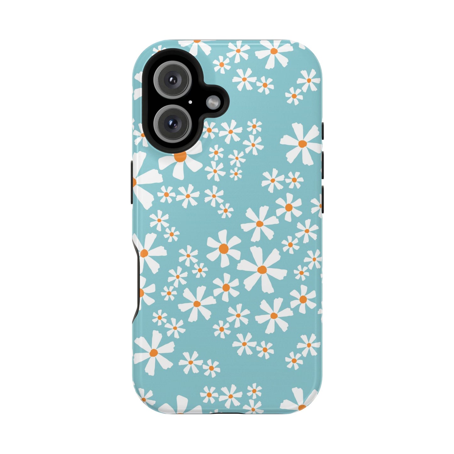 Vintage Daisy Field Phone Case – MagSafe Compatible for iPhone & Samsung Galaxy