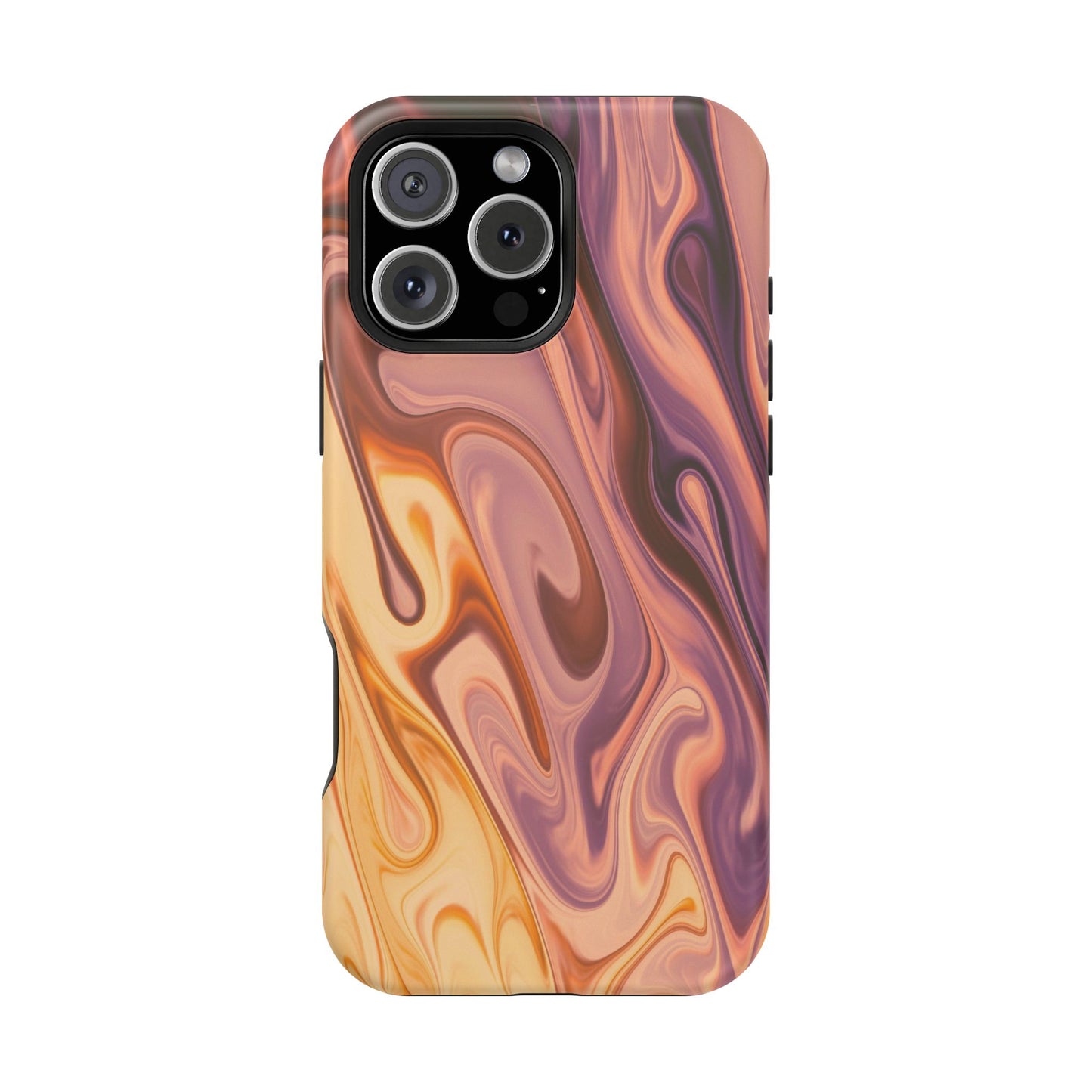 Golden Hour Swirl Phone Case – MagSafe Compatible for iPhone & Samsung Galaxy
