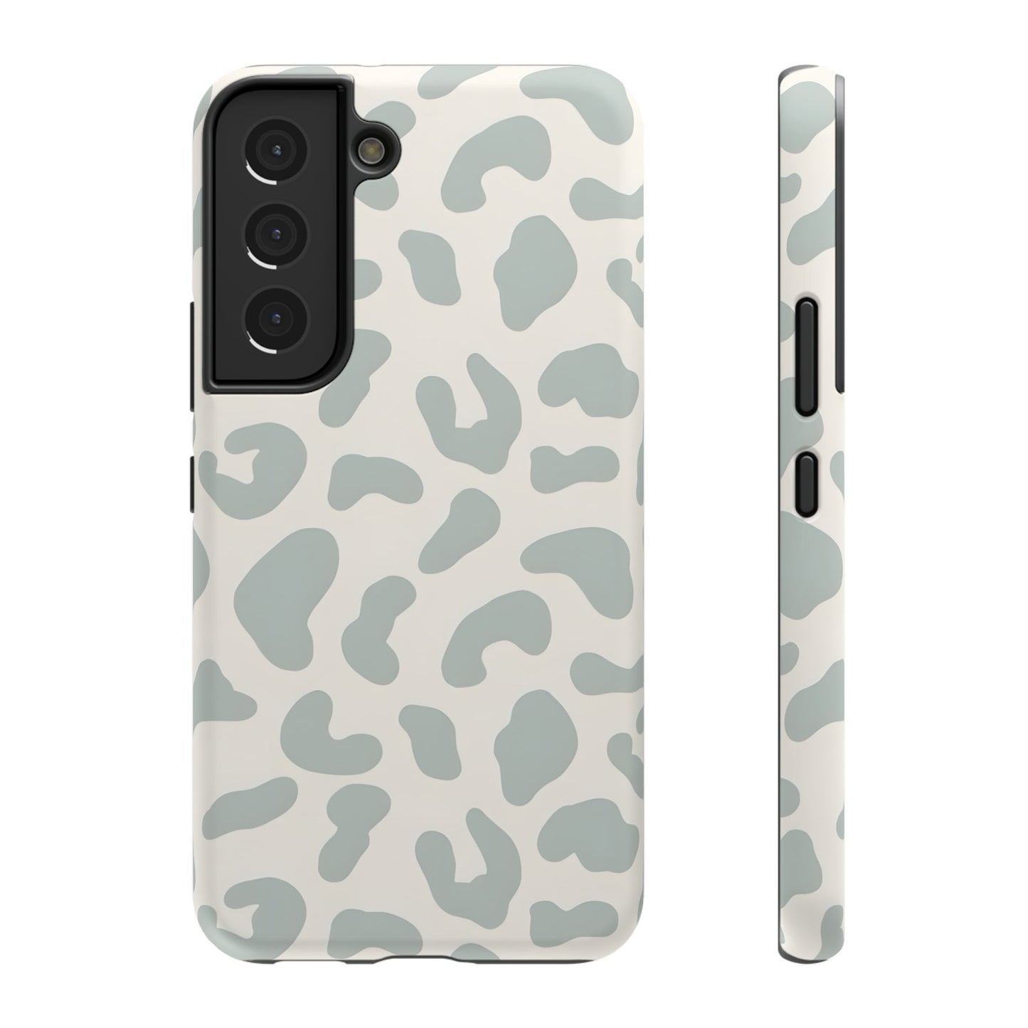 Soft Gray Camo Print Phone Case – MagSafe Compatible for iPhone & Samsung Galaxy