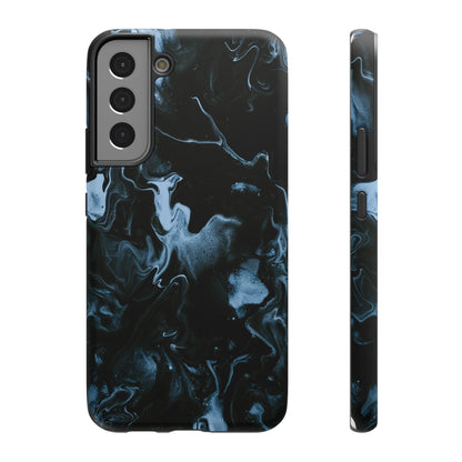 Midnight Frost Swirl Phone Case – MagSafe Compatible for iPhone & Samsung Galaxy