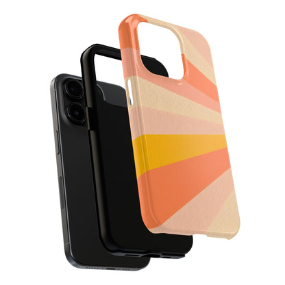 Retro Sunrays Tough Phone Case - iPhone 15-11 All Sizes