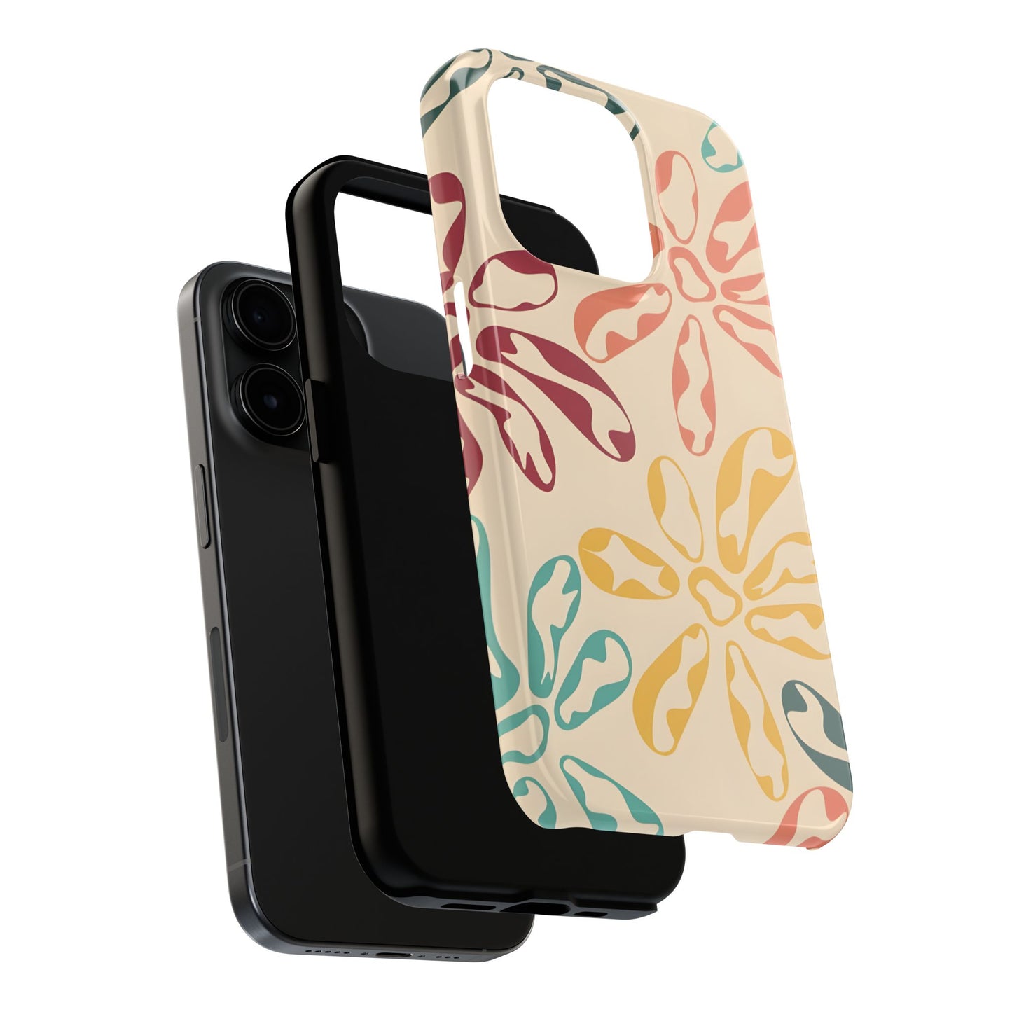 Tropical Flower Tough iPhone Case - iPhone 15-11 All Sizes