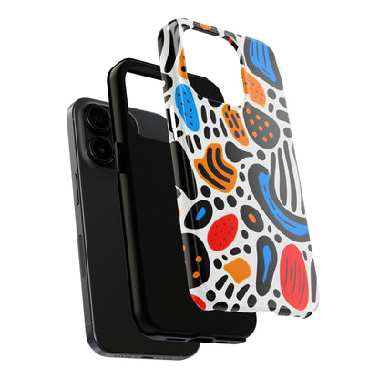 Abstract Minimal Tough iPhone Case - iPhone 15-11 All Sizes