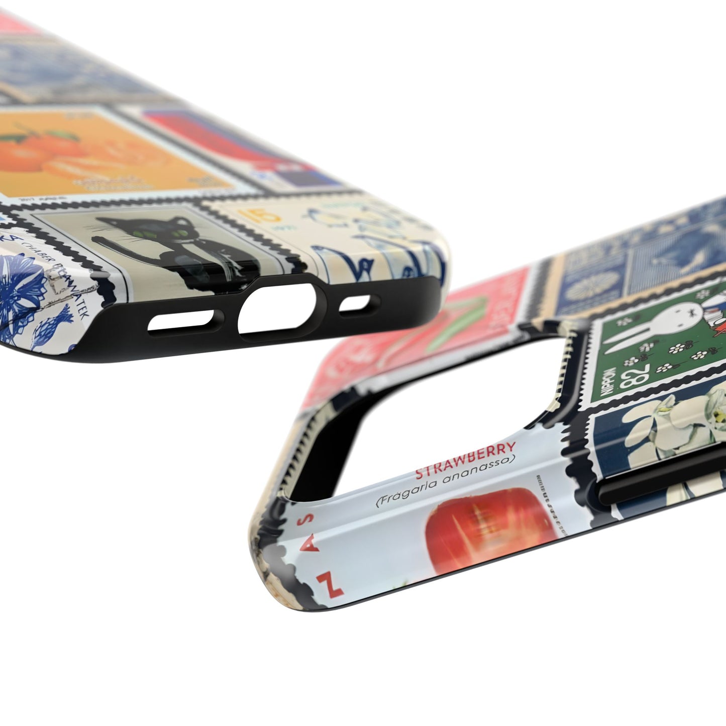 Stamp Collage Tough Phone Case - iPhone Case 15-11 All Sizes