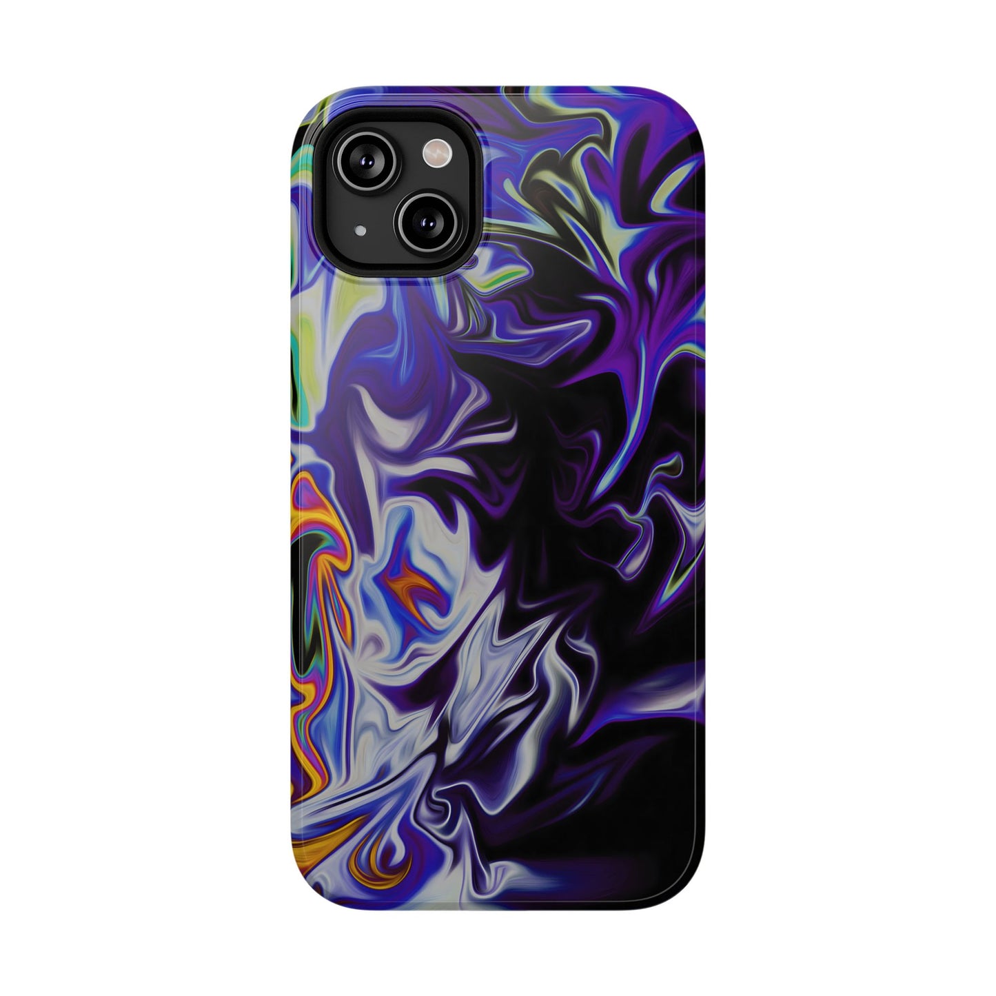 Dark Cosmic Swirl Phone Case – MagSafe Compatible for iPhone & Samsung Galaxy