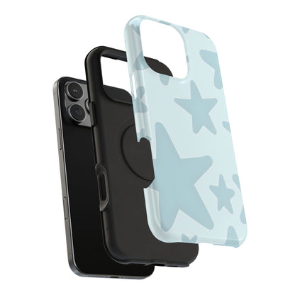 Minimalist Star Pattern Phone Case – MagSafe Compatible for iPhone & Samsung Galaxy