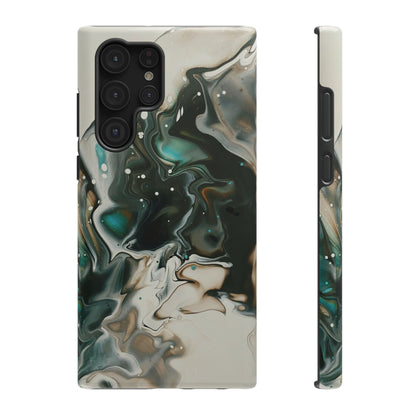 Terra Mist Earthtone Marble Phone Case – MagSafe Compatible for iPhone & Samsung Galaxy