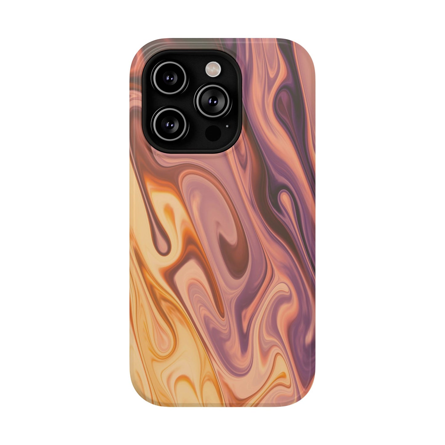 Golden Hour Swirl Phone Case – MagSafe Compatible for iPhone & Samsung Galaxy