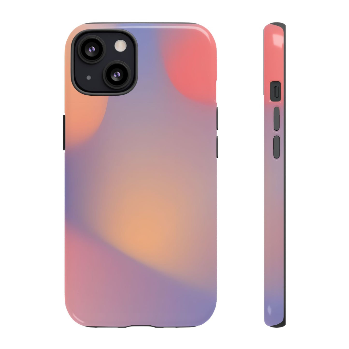 Vibrant Pink Gradient Tough iPhone Case for iPhone 16-11 All Sizes