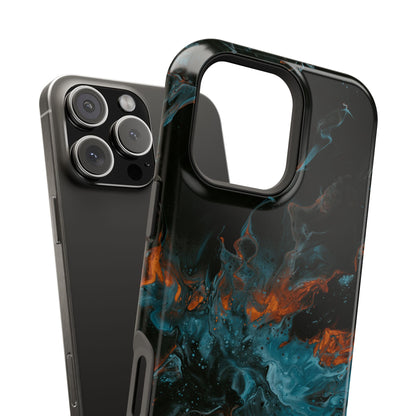 Cosmic Swirl Abstract Phone Case – MagSafe Compatible for iPhone & Samsung Galaxy