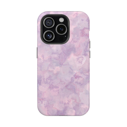 Lavender Dream Marble Phone Case – MagSafe Compatible for iPhone & Samsung Galaxy
