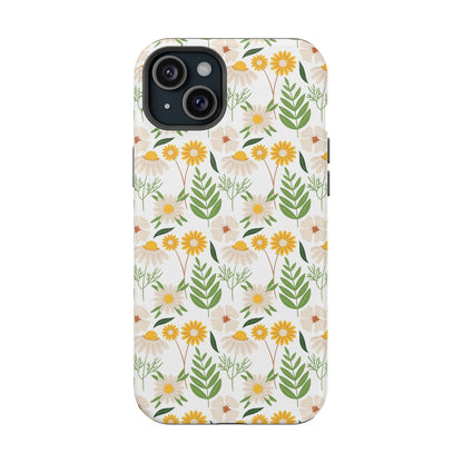 Floral Meadow Phone Case – MagSafe Compatible for iPhone & Samsung Galaxy