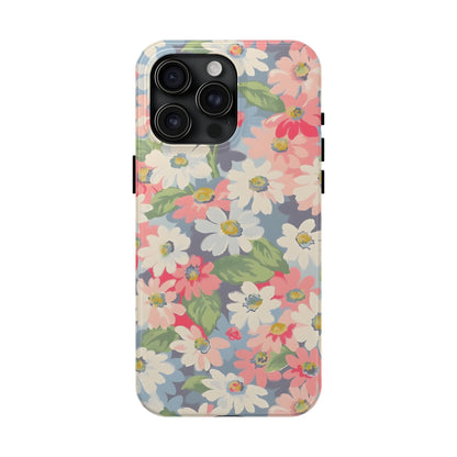 Pretty Floral Tough iPhone Case - iPhone 15-11 All Sizes