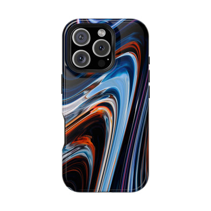 Vibrant Swirl Energy Phone Case – MagSafe Compatible for iPhone & Samsung Galaxy