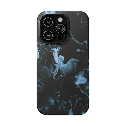 Midnight Frost Swirl Phone Case – MagSafe Compatible for iPhone & Samsung Galaxy