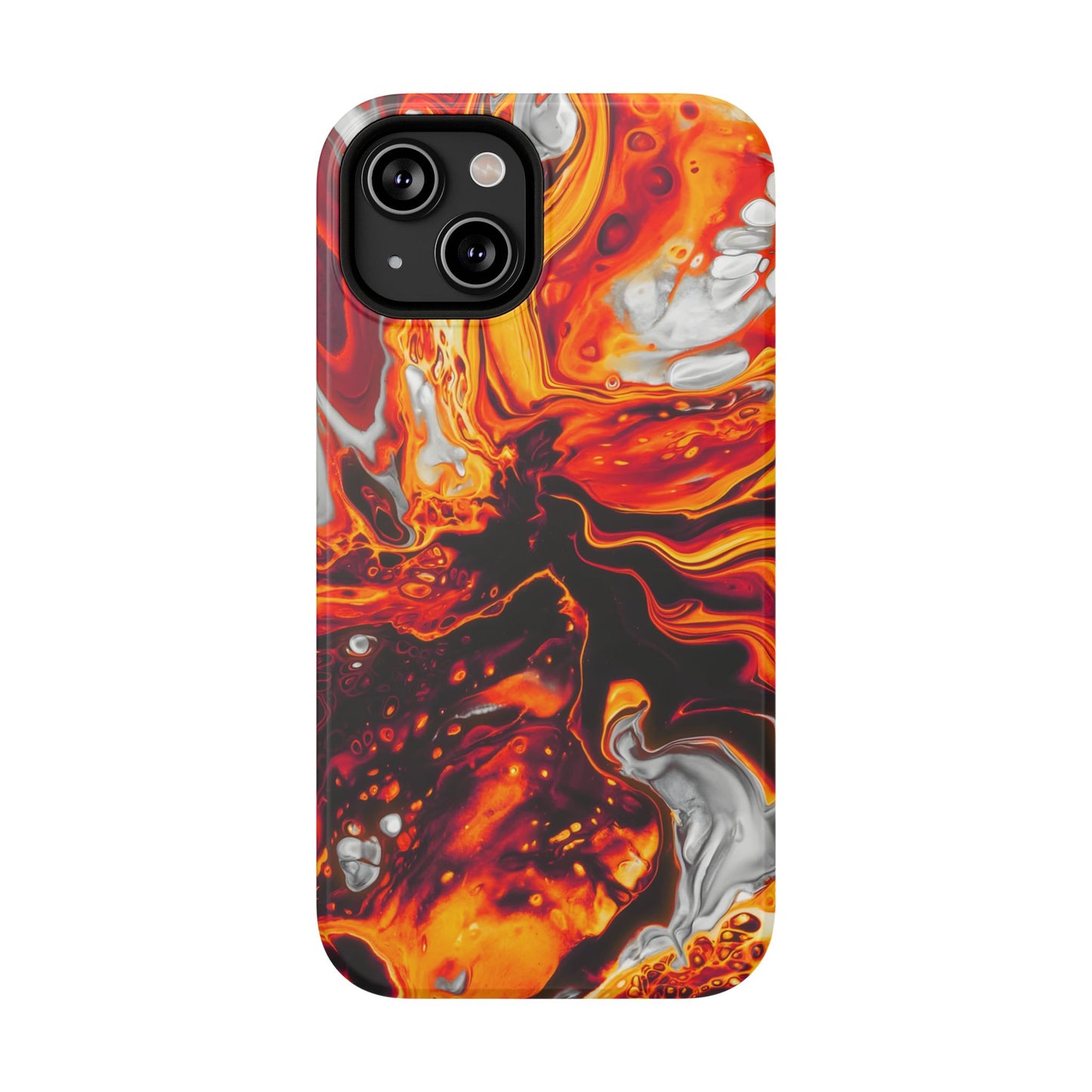 Molten Lava Abstract Phone Case – MagSafe Compatible for iPhone & Samsung Galaxy