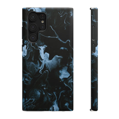 Midnight Frost Swirl Phone Case – MagSafe Compatible for iPhone & Samsung Galaxy