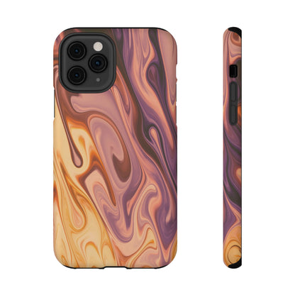 Golden Hour Swirl Phone Case – MagSafe Compatible for iPhone & Samsung Galaxy