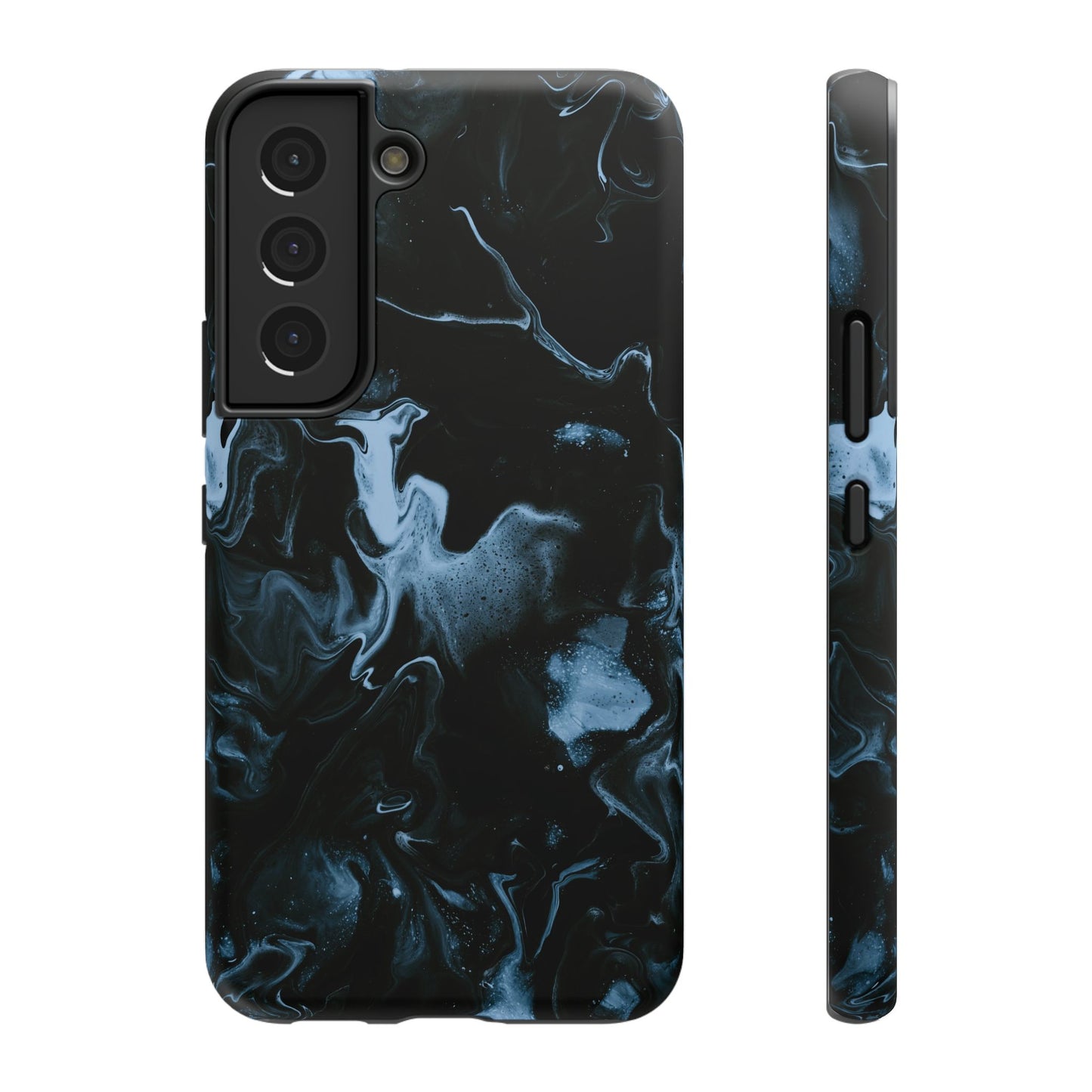 Midnight Frost Swirl Phone Case – MagSafe Compatible for iPhone & Samsung Galaxy