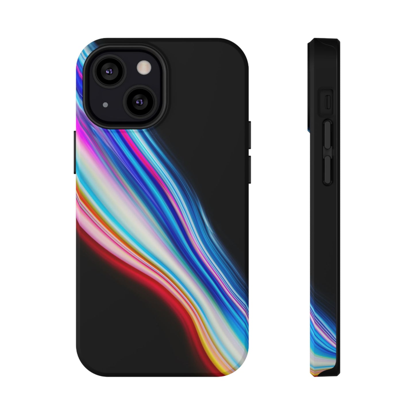 Neon Light Streak Phone Case – MagSafe Compatible for iPhone & Samsung Galaxy