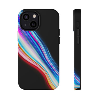 Neon Light Streak Phone Case – MagSafe Compatible for iPhone & Samsung Galaxy