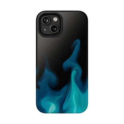 Blue Flame Energy Phone Case – MagSafe Compatible for iPhone & Samsung Galaxy