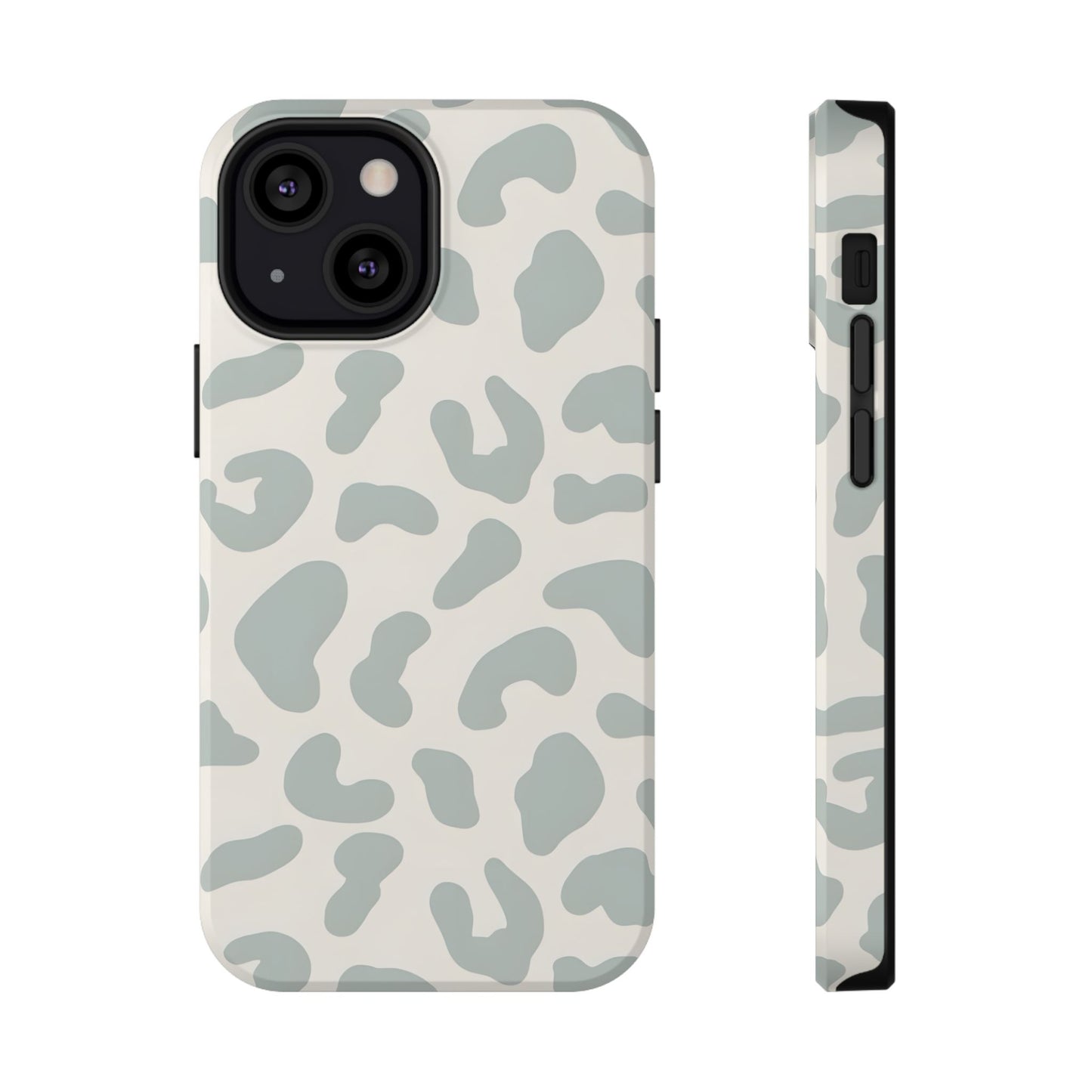 Soft Gray Camo Print Phone Case – MagSafe Compatible for iPhone & Samsung Galaxy