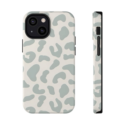 Soft Gray Camo Print Phone Case – MagSafe Compatible for iPhone & Samsung Galaxy