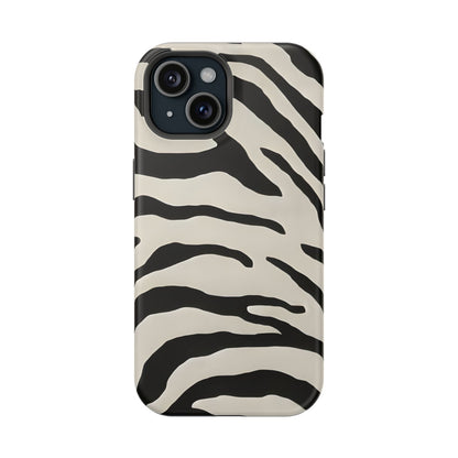 Classic Zebra Stripes Phone Case – MagSafe Compatible for iPhone & Samsung Galaxy