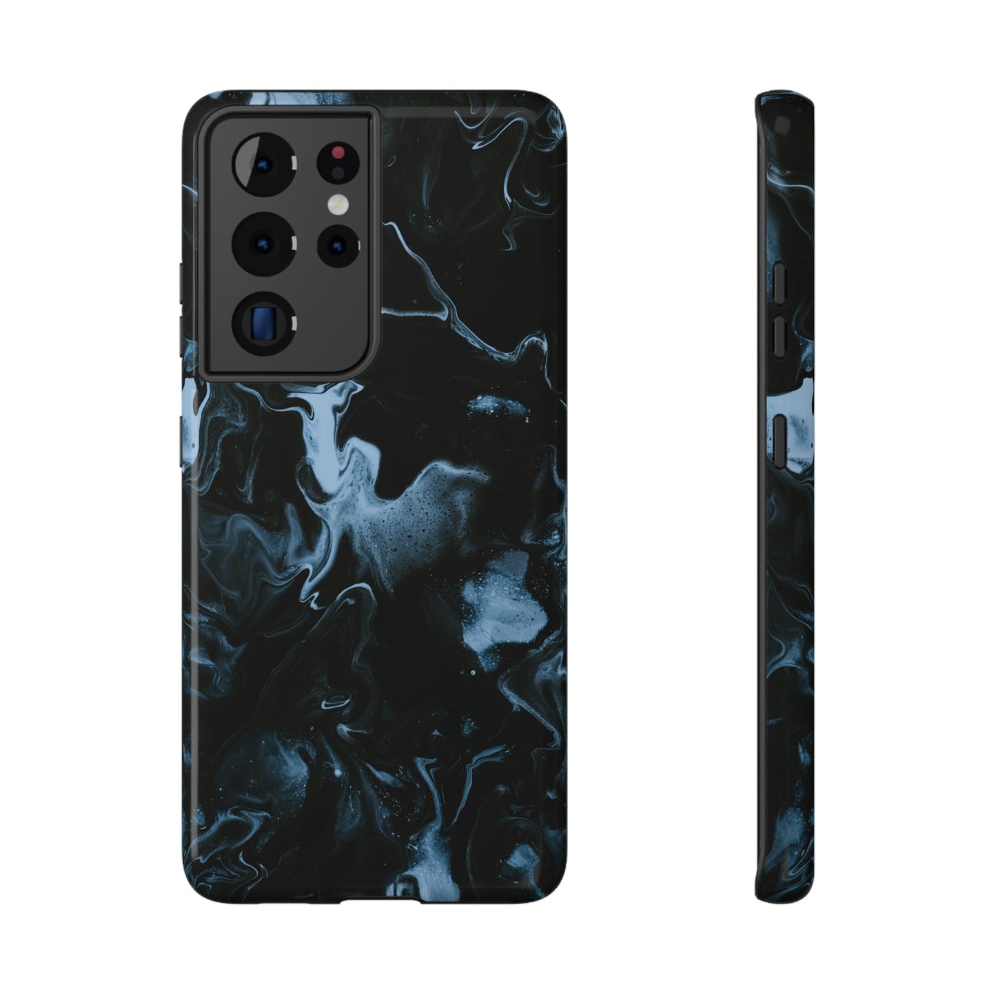 Midnight Frost Swirl Phone Case – MagSafe Compatible for iPhone & Samsung Galaxy
