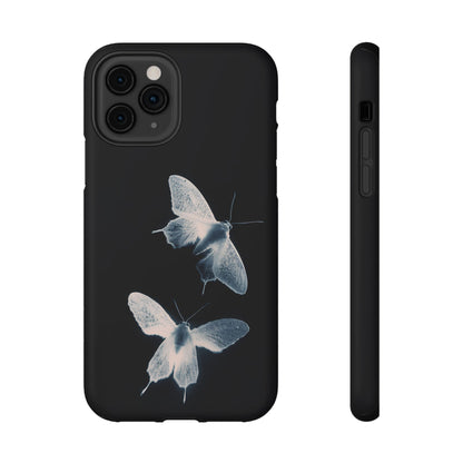 Ethereal Moth Dark Aesthetic Phone Case – MagSafe Compatible for iPhone & Samsung Galaxy
