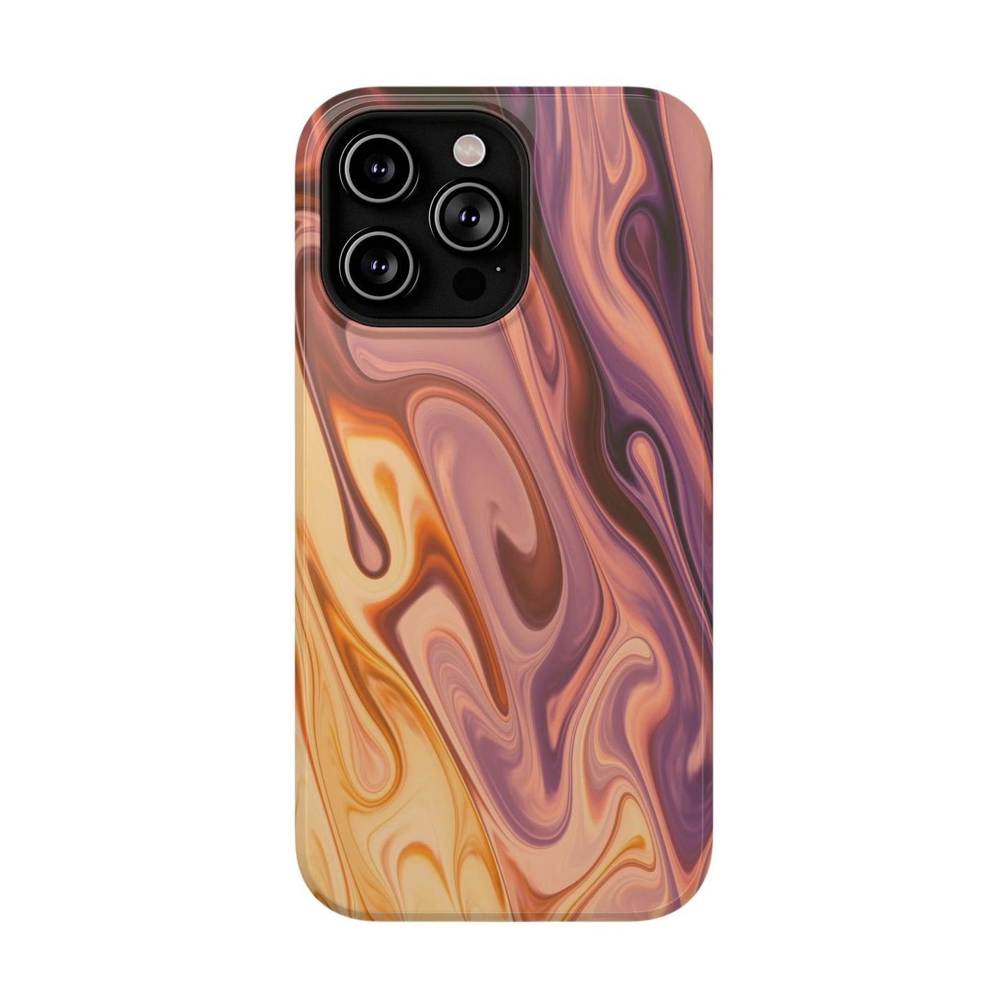 Golden Hour Swirl Phone Case – MagSafe Compatible for iPhone & Samsung Galaxy