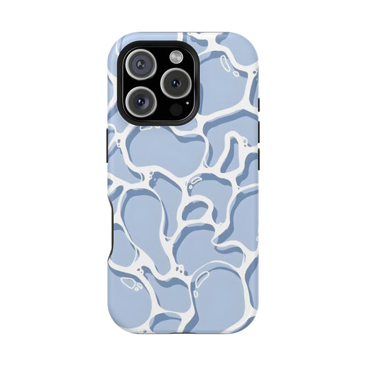 Blue Water Reflection Phone Case – MagSafe Compatible for iPhone & Samsung Galaxy