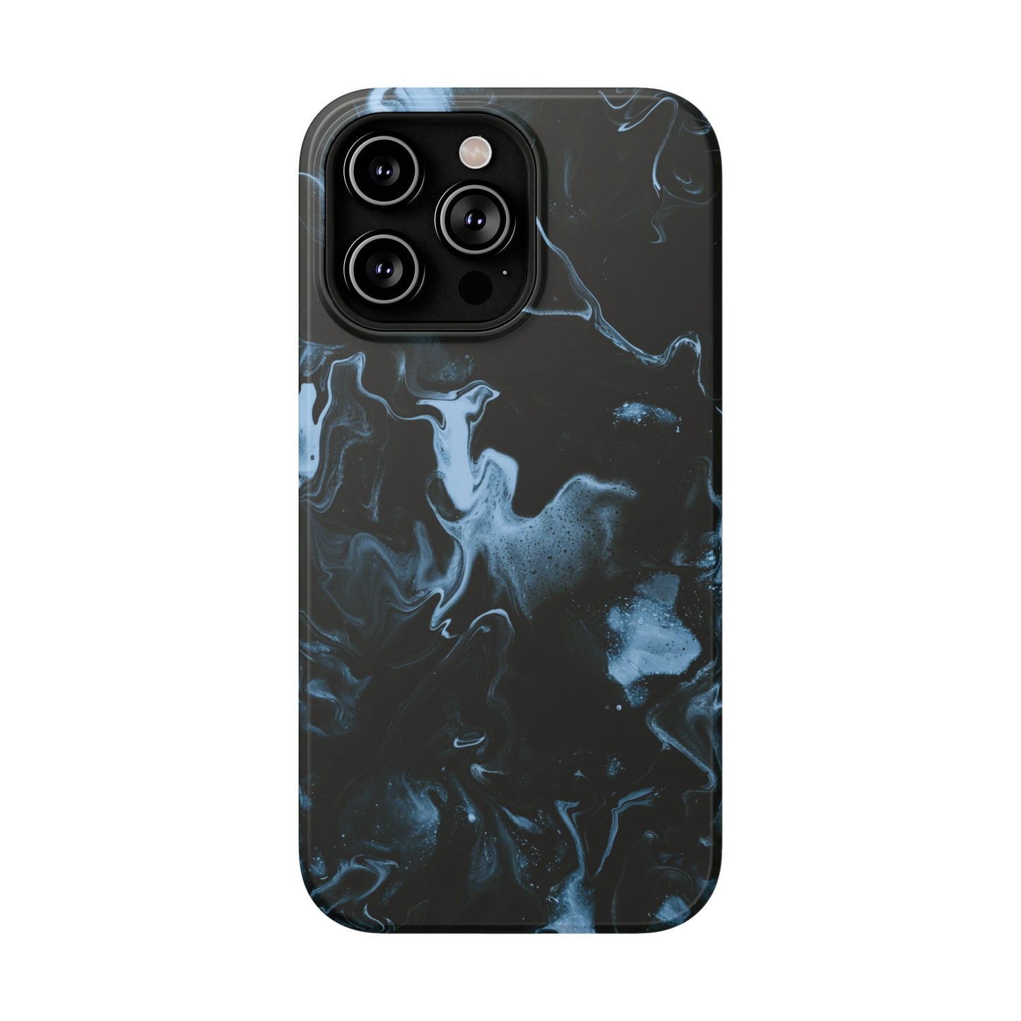 Midnight Frost Swirl Phone Case – MagSafe Compatible for iPhone & Samsung Galaxy