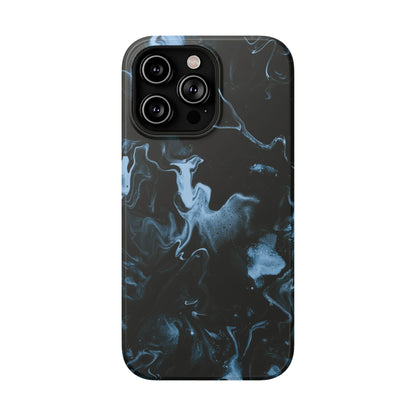 Midnight Frost Swirl Phone Case – MagSafe Compatible for iPhone & Samsung Galaxy