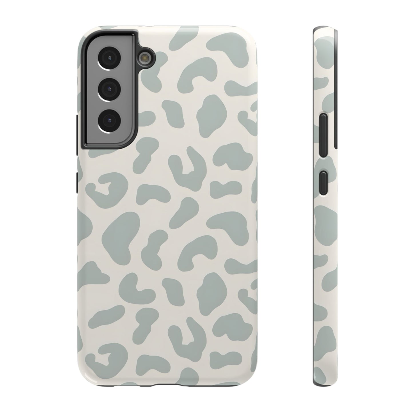 Soft Gray Camo Print Phone Case – MagSafe Compatible for iPhone & Samsung Galaxy