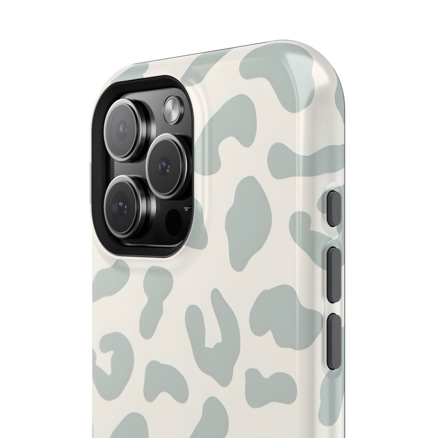Soft Gray Camo Print Phone Case – MagSafe Compatible for iPhone & Samsung Galaxy