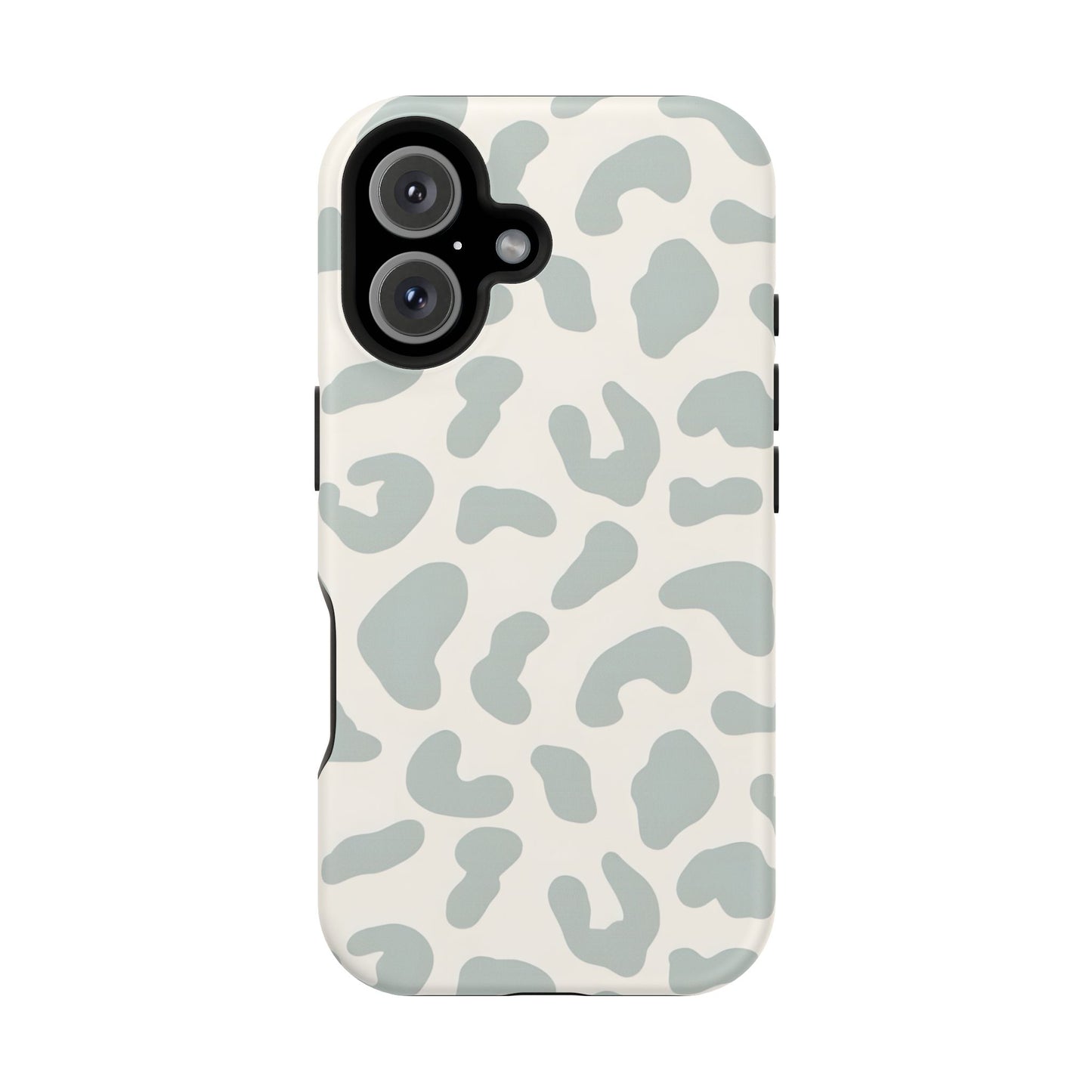 Soft Gray Camo Print Phone Case – MagSafe Compatible for iPhone & Samsung Galaxy