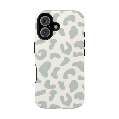Soft Gray Camo Print Phone Case – MagSafe Compatible for iPhone & Samsung Galaxy