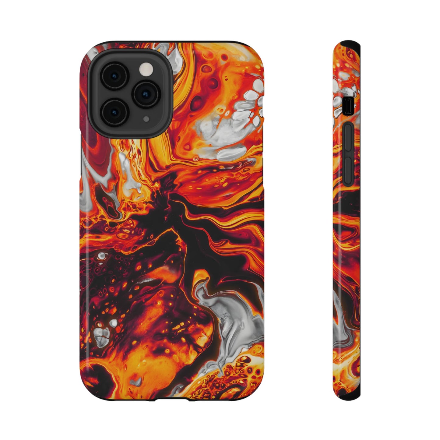 Molten Lava Abstract Phone Case – MagSafe Compatible for iPhone & Samsung Galaxy
