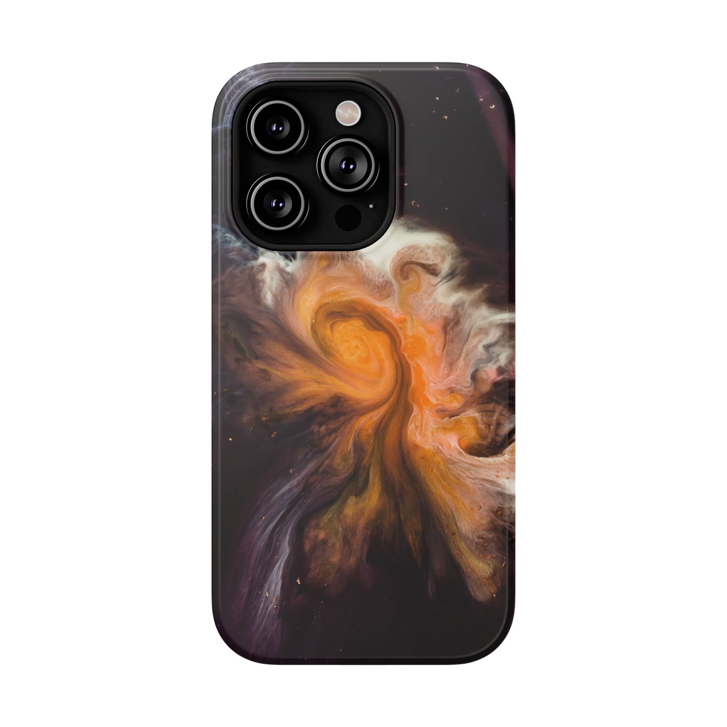 Galactic Ember Nebula Phone Case – MagSafe Compatible for iPhone & Samsung Galaxy