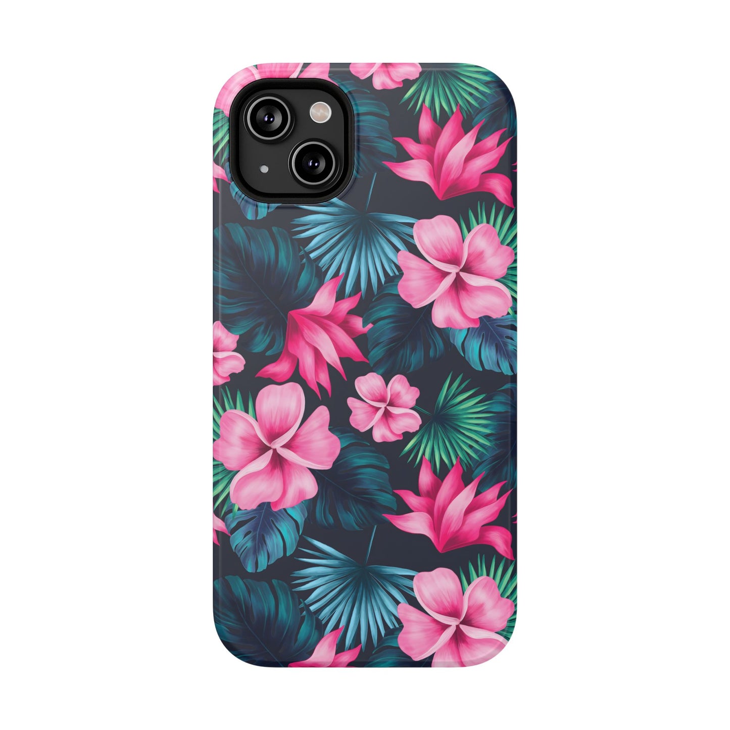 Tropical Paradise Floral Phone Case – MagSafe Compatible for iPhone & Samsung Galaxy