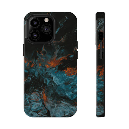 Cosmic Swirl Abstract Phone Case – MagSafe Compatible for iPhone & Samsung Galaxy